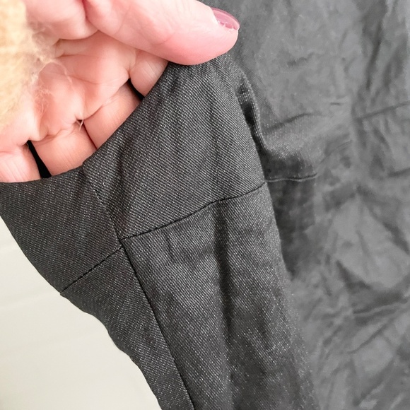 Sarah Pacini Mini Dress Designer Shiny Cotton metallic blend Black Sz S - Picture 9 of 13